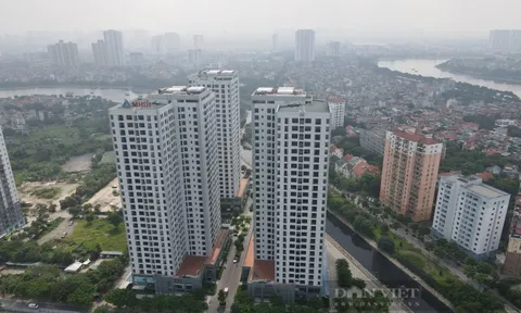 Cảnh hoang lạnh của khu chung cư X2 Đại Kim sau nhiều năm cất nóc