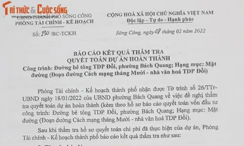 Thái Nguyên: Những nghi vấn quanh đoạn đường thi công xuống cấp ở Sông Công