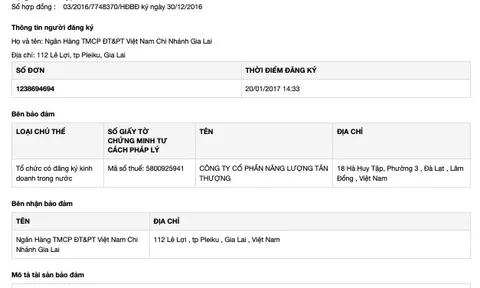 BIDV “rao bán” 2 tài sản: Dự án Nhà máy thuỷ điện và công trình tại lô đất “đắc địa” có diện tích rất lớn, gần sân bay
