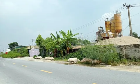 Hà Nội: Trạm trộn bê tông của Cty Thiên Tân hết hạn vẫn ngang nhiên tồn tại