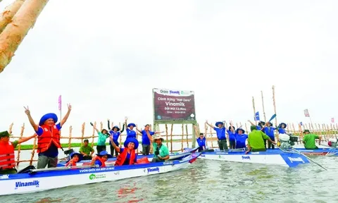 'Cánh rừng Net Zero Vinamilk' tại vườn quốc gia mũi Cà Mau
