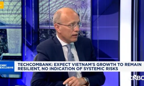 CEO Techcombank Jens Lottner: Việt Nam vẫn duy trì nền tảng tăng trưởng trước những biến động toàn cầu
