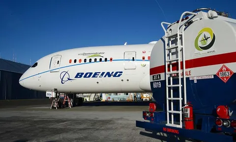 Boeing cam kết sẽ có máy bay thương mại dùng 100% nhiên liệu bền vững, có thể vào năm 2030