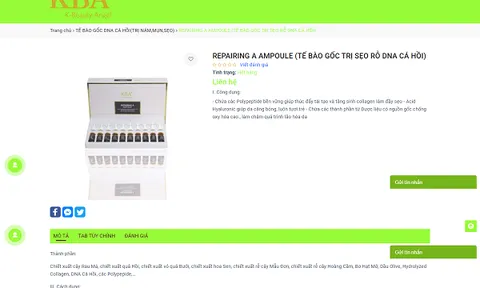 Mỹ phẩm KBA dùng địa chỉ ‘ma’, thổi phồng công dụng chất lượng sản phẩm?