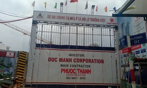 Khách hàng cẩn trọng khi giao dịch tại dự án Chung cư nhà ở xã hội Lý Thường Kiệt