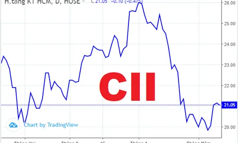 Cổ phiếu CII lao dốc, quỹ Dragon Capital đã thoái 8,4 triệu cổ phiếu trong vòng một tháng