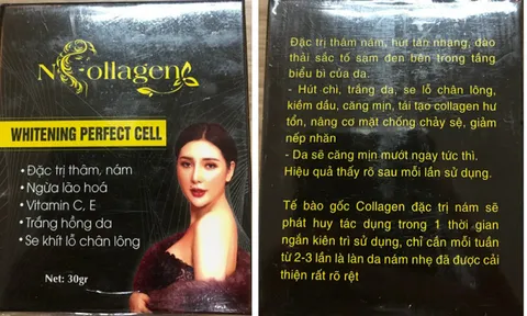 Nhiều sản phẩm mỹ phẩm của Công ty N-Collagen có công dụng như thuốc chữa bệnh?