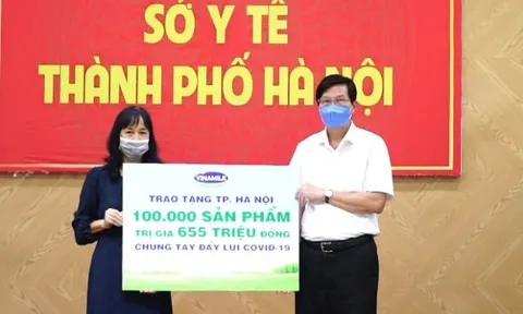 200.000 sản phẩm của Vinamilk đến với các khu cách ly ở Hà Nội, Hà Nam, Bắc Ninh