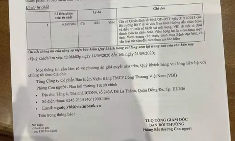 Bảo hiểm Vietinbank nói gì về vụ nửa năm “giằng co” với khách hàng ở Yên Bái