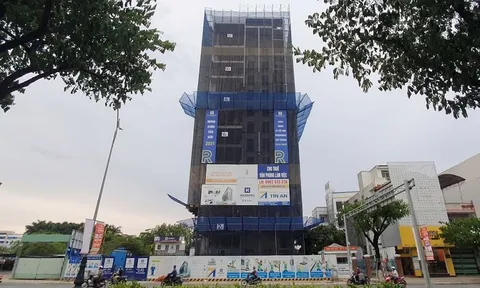 Đà Nẵng: Công trình 15 tầng xây dựng sai với giấy phép