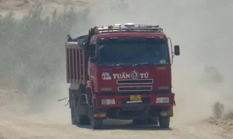 Xác minh bất thường trong khai thác cát san lấp khu TĐC trăm tỷ ở Phú Yên