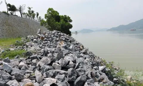 Hồ Núi Cốc bị san lấp trái phép quy mô lớn