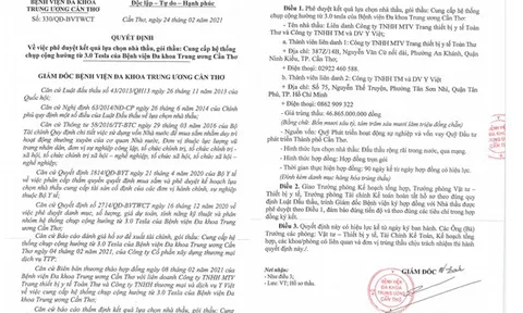 "Dấu ấn" của công ty Y Việt trong nhiều gói thầu y tế ở các địa phương