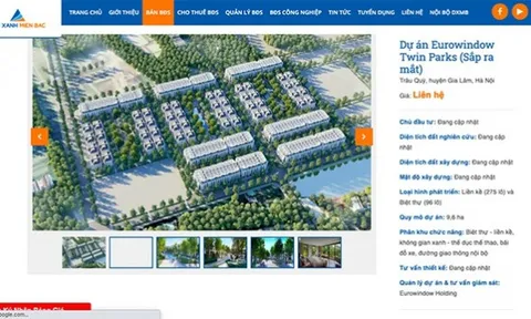 Đất xanh Miền Bắc “bán lúa non” tại dự án Twin Parks Gia Lâm?