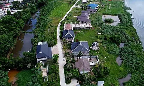 Dự án Go Green Farm hết chậm tiến độ, lại xây dựng trái phép