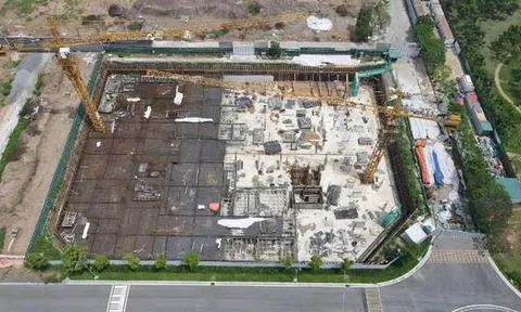 Bất chấp 'lệnh cấm', chủ đầu tư An Lạc Green Symphony ngang nhiên thi công