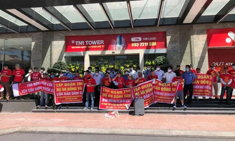 Điều gì ẩn sau băng rôn 'Tập đoàn TNR – Dự án Đồng Văn - lừa đảo dân cư'?