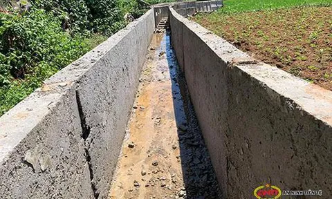 Công ty Quang Tiến ở Nghệ An thi công gói thầu hơn 10 tỷ có dấu hiệu kém chất lượng