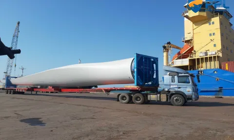 Công ty Trung Nam bị thu hồi 25 giấy phép vận chuyển thiết bị điện gió