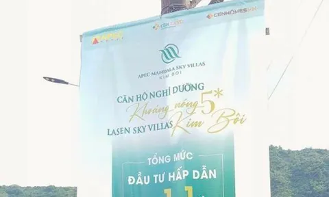 Sắp báo cáo việc kiểm tra dự án Apec Mandala Kim Bôi bát nháo rao bán