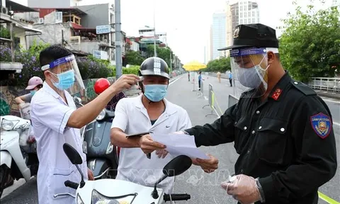 Từ 6h ngày 8/9, Hà Nội xử lý nghiêm các trường hợp không có Giấy đi đường mới
