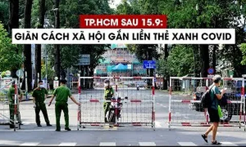 TP.HCM đề xuất sẽ giãn cách xã hội gắn liền thẻ xanh Covid-19 sau 15/9