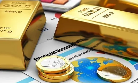 Giá vàng tăng lên mức cao nhất trong một tuần qua