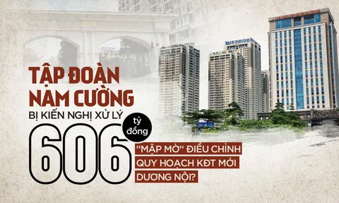 Tập đoàn Nam Cường bị kiến nghị xử lý 606 tỷ đồng, “mập mờ“ điều chỉnh quy hoạch KĐT mới Dương Nội?