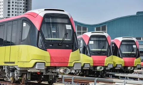 Toàn cảnh các đoàn tàu Nhổn - ga Hà Nội chuẩn bị vận hành tổng thể