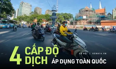 INFOGRAPHIC 4 cấp độ dịch áp dụng toàn quốc: Những hoạt động nào được cho phép mở cửa?