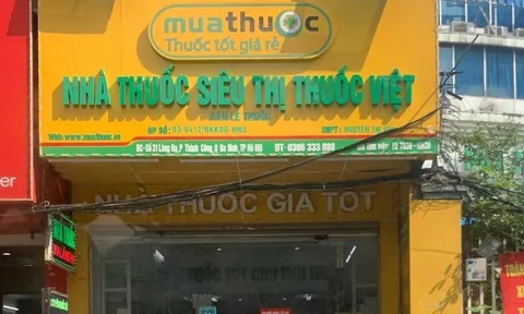 Nhà thuốc Siêu thị thuốc Việt 'ngang nhiên' bán thuốc trái quy định