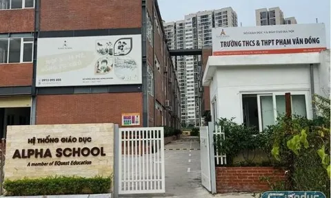 Ai cho THCS-THPT Phạm Văn Đồng 'nhảy vào' Dự án Tiểu học - THCS Alpha?