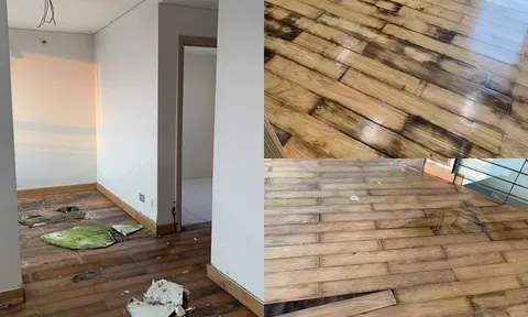 Biệt thự triệu đô The Manor Central Park Bitexco thủng trần, bì bõm nước... khách ngán ngẩm