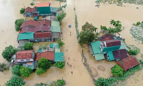 Quảng Ngãi sơ tán hàng nghìn người đến nơi tránh lũ