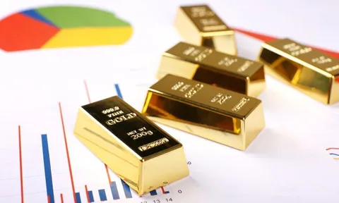 Giá vàng 'bay' 800.000 đồng/lượng chỉ trong một đêm