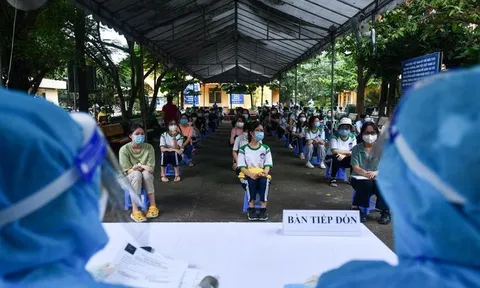 Gần 40.000 trẻ em ở TP.HCM đã được tiêm vaccine Pfizer