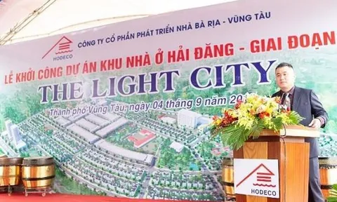 Công ty Cổ phần Phát triển Nhà Bà Rịa - Vũng Tàu Hodeco bị ngành thuế xử phạt