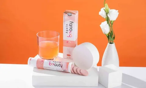 Viên sủi Again Beauty ngang nhiên quảng cáo như thuốc trị bệnh về da