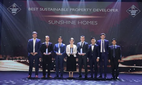 Sunshine Homes thắng đậm với nhiều hạng mục giải thưởng tại Dot Property Vietnam Awards