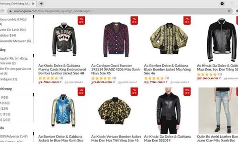 Sàn TMĐT Vua Hàng Hiệu: Quảng cáo hàng chính hãng 'nhập nhèm' hàng lậu?