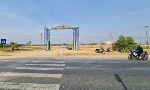 Quảng Nam rà soát lại hồ sơ ĐTM dự án khu dân cư phố chợ Chiên Đàn