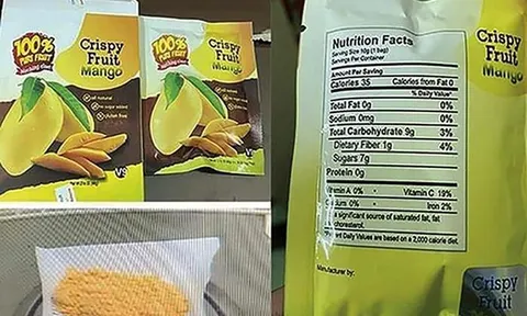 Cảnh giác với kẹo ngọt, nước trái cây chứa chất gây nghiện