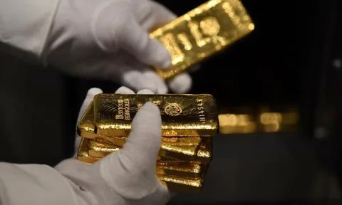 Giá vàng thế giới chững, trong nước tiếp tục tăng