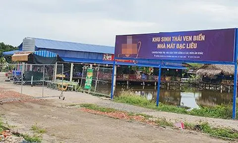 Xây khu sinh thái trái phép