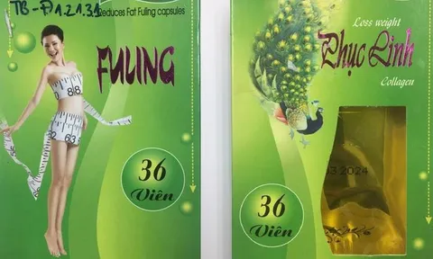 Phát hiện chất cấm sibutramine trong sản phẩm Phục linh collagen