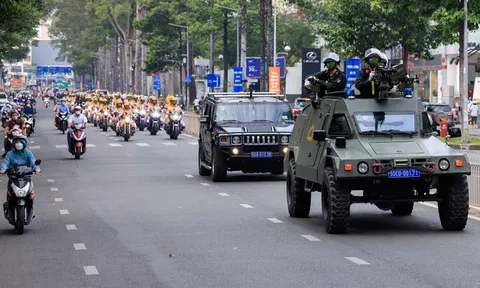 Công an TP.HCM ra quân trấn áp tội phạm dịp Tết Nguyên đán