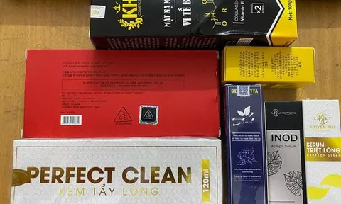 Phát hiện một cơ sở quy mô lớn trong làng, chuyên 'ra lò' mỹ phẩm 'made in' nước ngoài