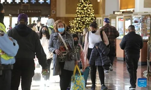 Số ca nhiễm biến thể Omicron dự báo sẽ gia tăng tại Mỹ