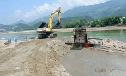 Khai thác khoáng sản trái phép, Công ty Xây dựng Trường Minh Thuyết bị phạt 316 triệu đồng