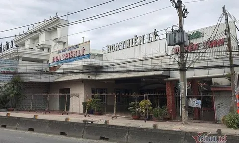 Chi nhánh Công ty Việt Á ở Bình Dương là dãy nhà hàng tiệc cưới